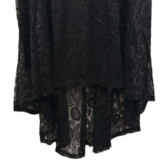 Black lace dress off the shoulder 2X - Picture 3 of 11